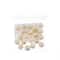 Preciosa Maxima 8mm Pearlescent Glass Nacre Pearls, 20ct.